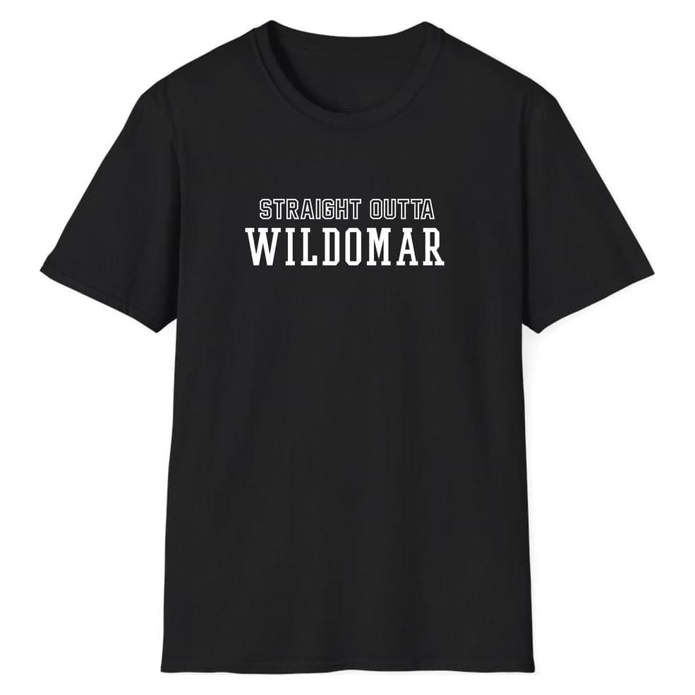 STRAIGHT OUTTA Wildomar — Black