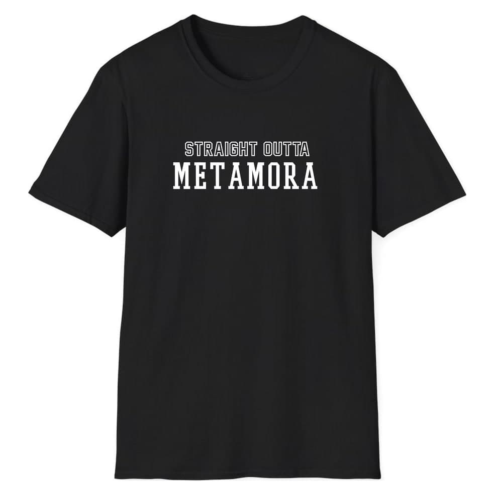 STRAIGHT OUTTA Metamora — Black