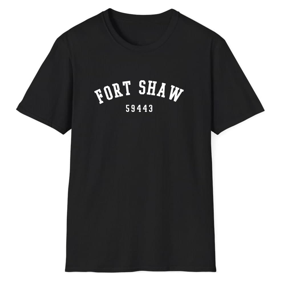 Fort Shaw 59443 ARCHED — Black