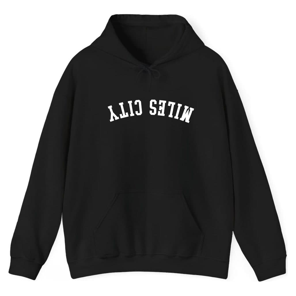 Miles City ARCHED - UPSIDE DOWN — Black