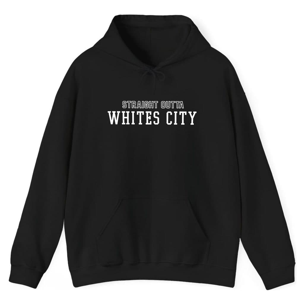 STRAIGHT OUTTA Whites City — Black