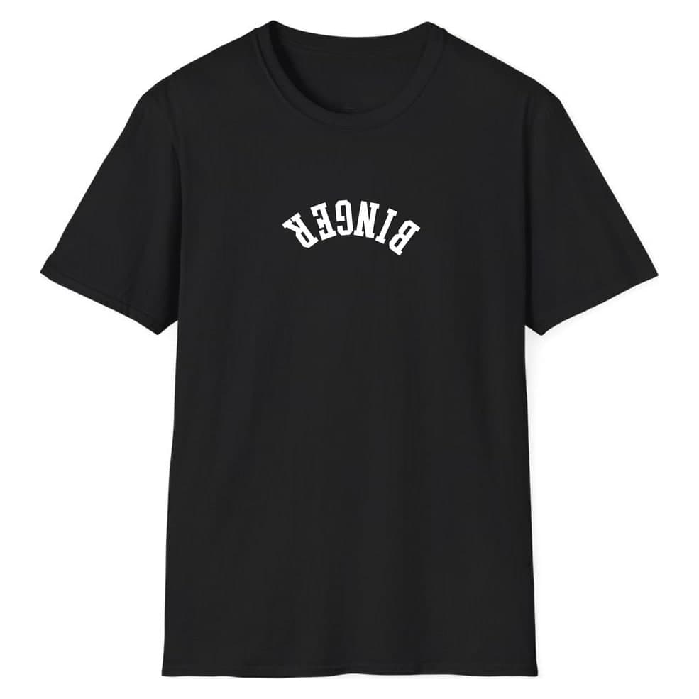 Binger ARCHED - UPSIDE DOWN — Black