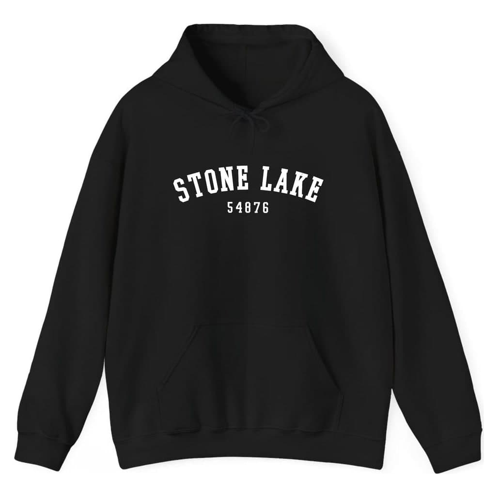 Stone Lake 54876 ARCHED — Black